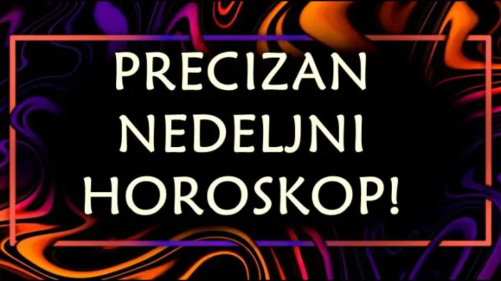 Astro nedeljna prognoza! Neko ce dobiti sto zeli!