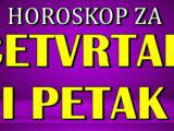 U naredna dva dana neko ce doziveti sok, dok Jarcu sledi iznenadjenje! Horoskop za cetvrtak i petak!