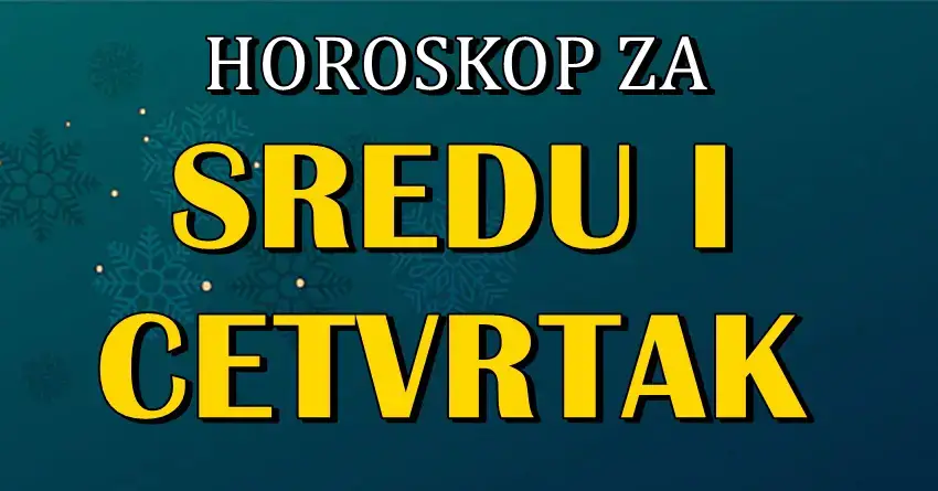 SREDA I ČETVRTAK donose Biku promene, Blizancima nove prilike, a OVOM znaku veoma važan preokret!