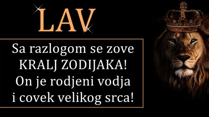 LAV sa razlogom se zove KRALJ ZODIJAKA! On je rodjeni vodja i covek velikog srca!