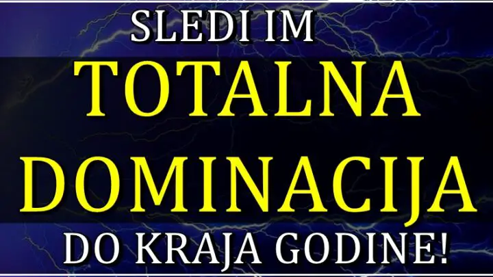 Do KRAJA godine sledi TOTALNA DOMINACIJA ova dva znaka: Dugo su bili na DNU,sad je red na SRECU!