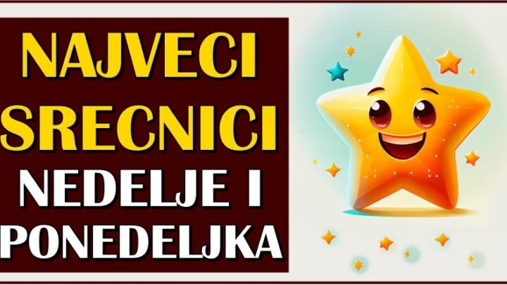 NAJVECI SRECNICI NEDELJE I PONEDELJKA: Ovi znaci zodijaka ce biti pod srecnom zvezdom tokom naredna dva dana!