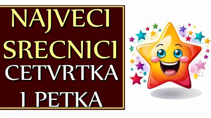 SREĆNICI ČETVRTKA I PETKA – Ovi znaci zodijaka neće znati šta im se dešava, sreća će im ulepšati ove dane!