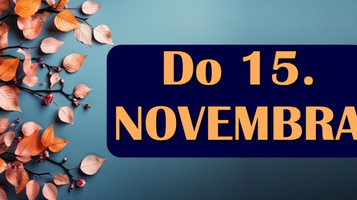 DO 15. NOVEMBRA period će doneti životne promene i preokrete koje morate znati!