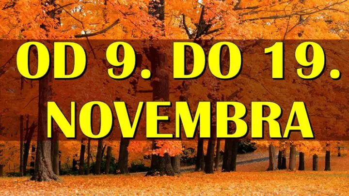 Od 9. do 19. NOVEMBRA dolazi vreme sreće za DEVICU I JARCA, dok će OVAJ znak imati ŽIVOTNU PRILIKU da promeni svoj život na bolje!