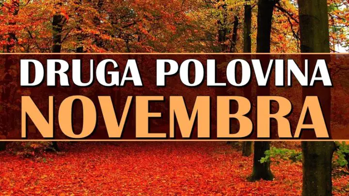 DRUGA POLOVINA NOVEMBRA će biti ČAROBNA za mnoge! Neko će ostvariti ono što dugo želi!