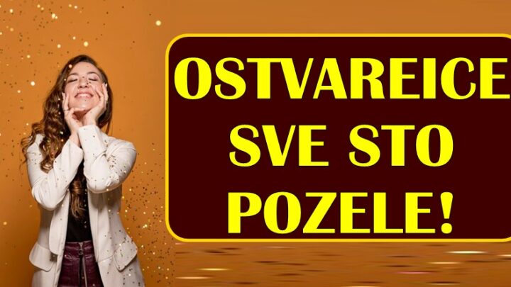 OSTVARIĆE SVE POSLOVNE ali i LJUBAVNE ŽELJE: Vreme je da OVI znaci DOBIJU VELIKE PARE ali i NADJU LJUBAV SVOG ZIVOTA!