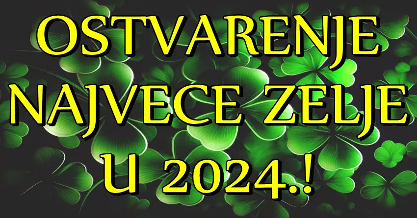 U 2024. godini ovi znaci zodijaka će doživeti pravo ČUDO! OSTVARIĆE IM SE NAJVEĆE ŽELJE U ŽIVOTU!