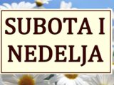 subota i nedelja