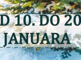 Od 10. do 20. januara