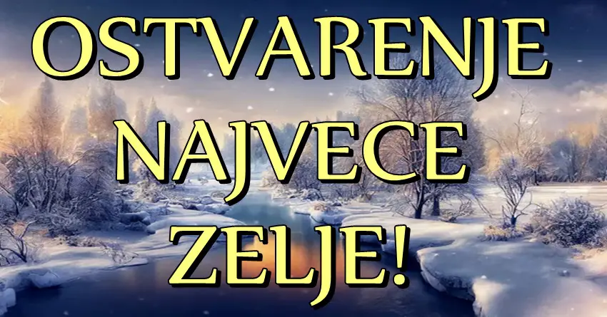 JANUAR im je POCEO LOSE, ali OVI znaci ce do KRAJA MESECA doziveti OSTVARENJE NAJVECE ZELJE!