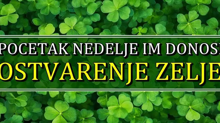 POČETAK NEDELJE će biti FENOMENALAN za ova TRI znaka zodijaka! Ostvariće im se ono STO DUGO ŽELE  sasvim neočekivano!