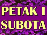 Petak i subota