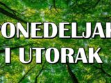 ponedeljak i utorak