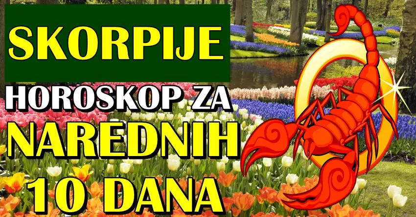 ŠKORPIJE u NAREDNIH 10 DANA očekuje pravi DAR SUDBINE! Oni će uspeti nešto što dugo žele!