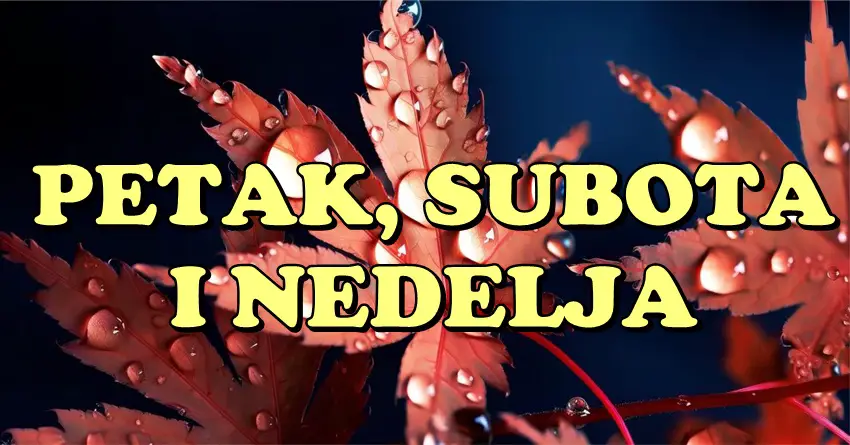 Petak subota i nedelja ce nekome biti dani iz snova! Vagi i Jarcu slede prelepi dani!