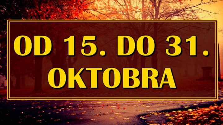 Od 15. do 31. oktobra Ovnu slede promene, Jarcu ostvarenje cilja, a OVAJ znak čeka bolja novčana situacija!