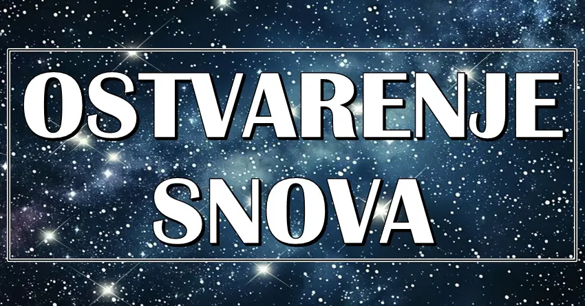 Neka IDU ka SVOJOJ SRECI: Evo koja TRI znaka zodijaka ce DOBITI SANSU da OSTVARE SVOJE SNOVE!