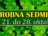 sedica od 21. do 28. oktobra