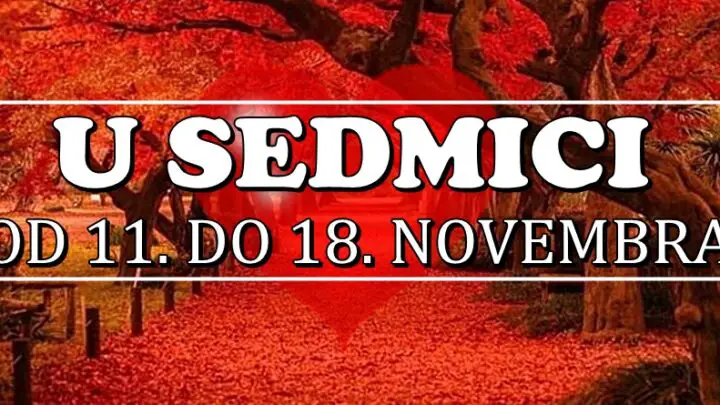 U sedmici od 11. do 18.novembra ROMANSA sledi OVIM znacima jer ce KONACNO shvatiti ko je njihova SRODNA DUSA!