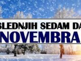 POSLEDNJIH SEDAM DANA NOVEMBRA  doneće TOTALNI PREOKRET u živote OVIH znakova zodijaka! Konačno će teške dane zameniti ogromnom srećom! Nebo im šalje VELIKU NAGRADU!