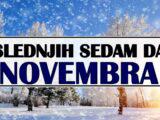 POSLEDNJIH SEDAM DANA NOVEMBRA  doneće TOTALNI PREOKRET u živote OVIH znakova zodijaka! Konačno će teške dane zameniti ogromnom srećom! Nebo im šalje VELIKU NAGRADU!