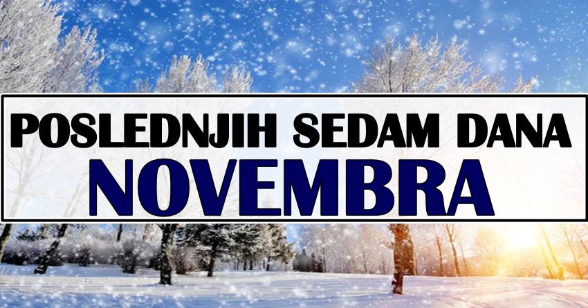 POSLEDNJIH SEDAM DANA NOVEMBRA  doneće TOTALNI PREOKRET u živote OVIH znakova zodijaka! Konačno će teške dane zameniti ogromnom srećom! Nebo im šalje VELIKU NAGRADU!