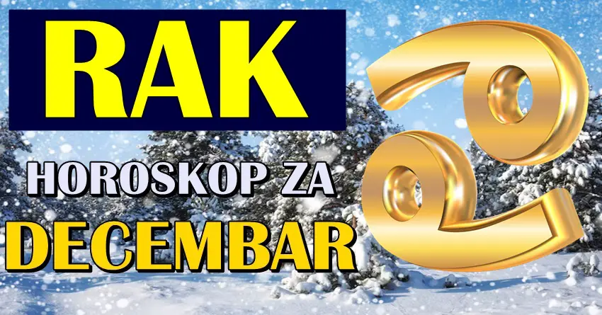 RAKOVI – Vaš horoskop za DECEMBAR! Vaše vreme sreće tek dolazi!