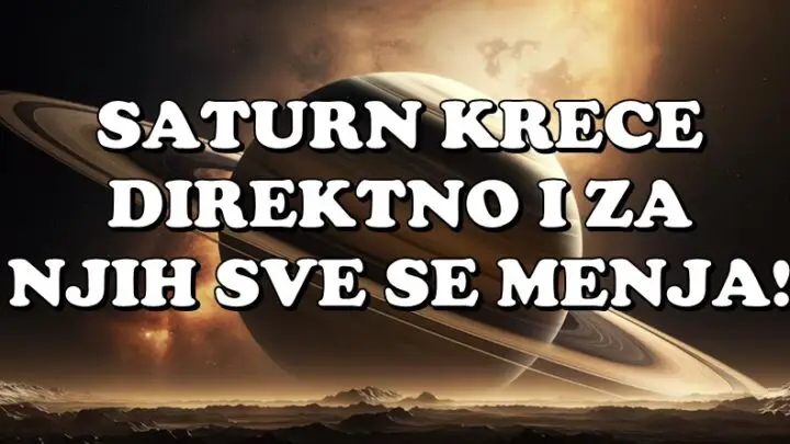 SATURN KREĆE DIREKTNO – U životu ova TRI znaka SVE SE MENJA! Konačno će se izvući iz problema!