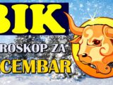 BIKOVI – Vaš horoskop za DECEMBAR! Ogromna sreća vam dolazi!