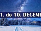 od 1. do 10. decembra