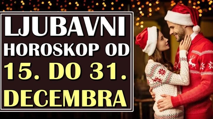 Od 15. do 31. decembra neki znaci će prosto PROCVETATI! Slede nove prilike, a jednom znaku ponuda za brak!