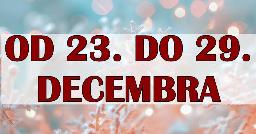 Od 23. do 29. decembra slede NEOČEKIVANA I VAŽNA DEŠAVANJA! Ovi znaci će biti ODUŠEVLJENI zbog onoga što im sledi!