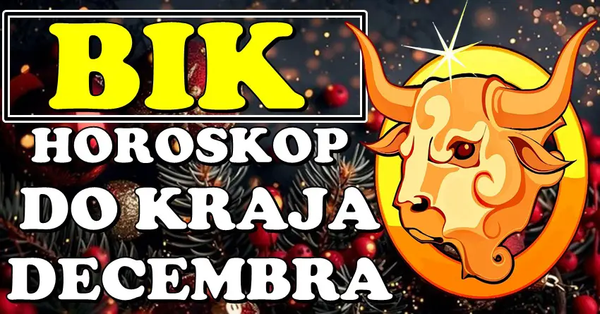 BIKOVE do KRAJA DECEMBRA očekuje VELIKA PROMENA! Sudbina vam sprema nešto prelepo!