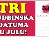 tri sudbinska datuma