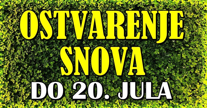 Ovo su 5 znakova koje do 20. jula čeka ostvarenje snova!