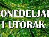 ponedeljak i utorak