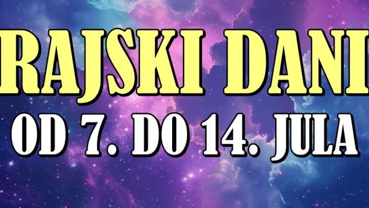 RAJSKI DANI ZA OVE ZNAKE: Od 7. do 14. jula sve IM IDE OD RUKE – Vreme ČUDA JE STIGLO!