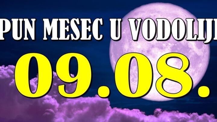 PUN MESEC U VODOLIJI 9. AVGUSTA MENJA SVE: Ovim znacima dolazi istina, oslobađanje i novi početak!